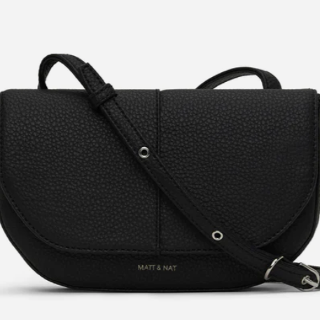 MATT & NAT - BUDA VEGAN PURITY CROSSBODY BAG | BLACK