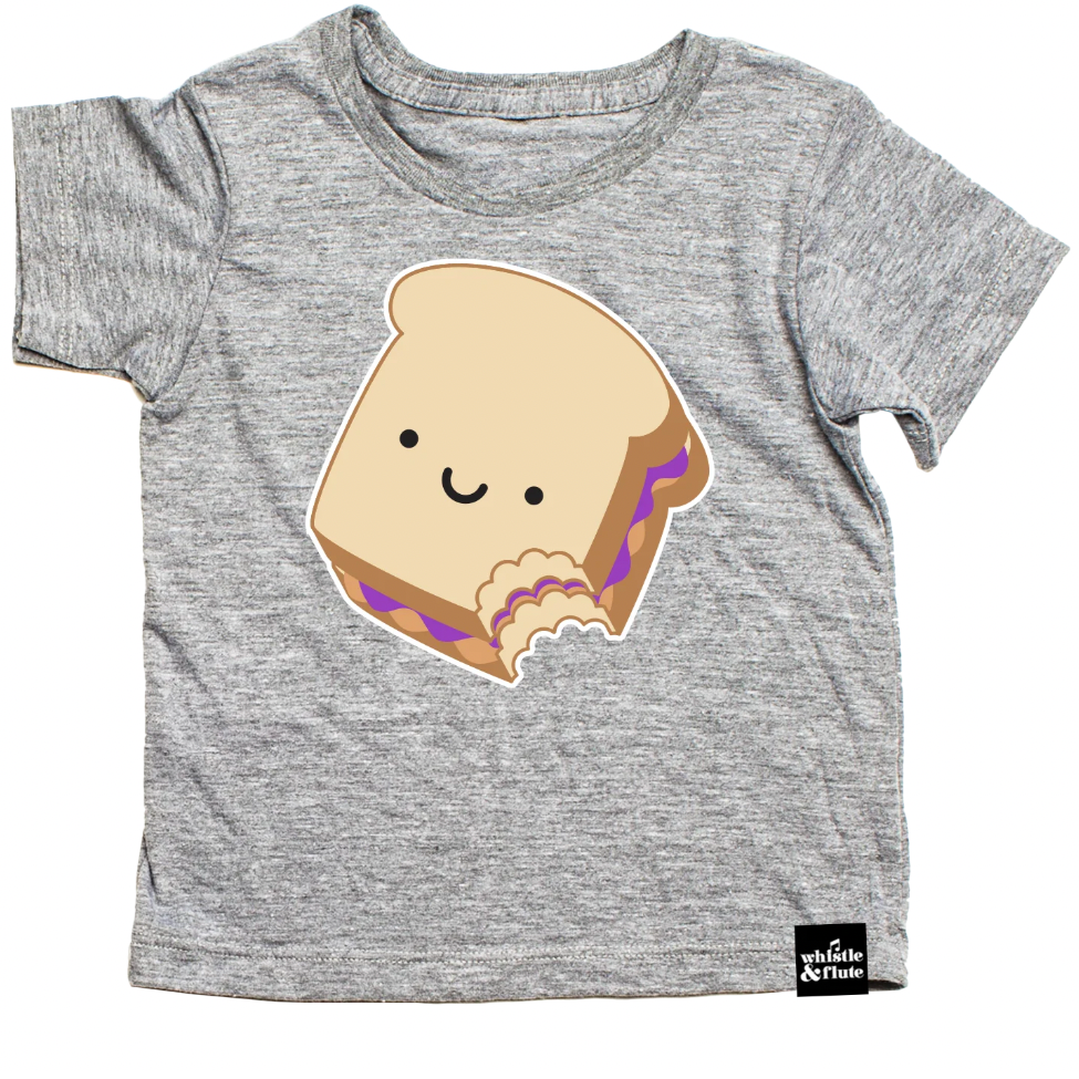WHISTLE AND FLUTE - KAWAII PEANUT BUTTER AND JELLY T-SHIRT