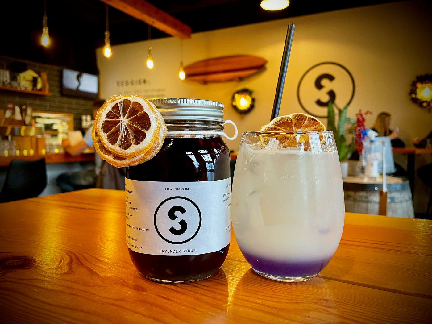 SESSIONS - LAVENDER COCKTAIL SYRUP