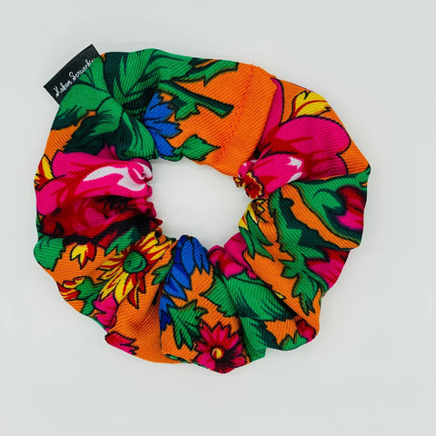 indigenous, scrunchies, hair