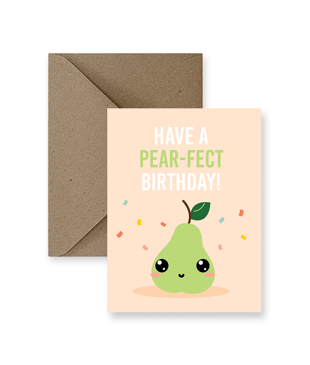 IMPAPER - PEARFECT BDAY CARD