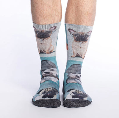 GOOD LUCK SOCK - DASHING DOGS SOCKS MENS SOCKS